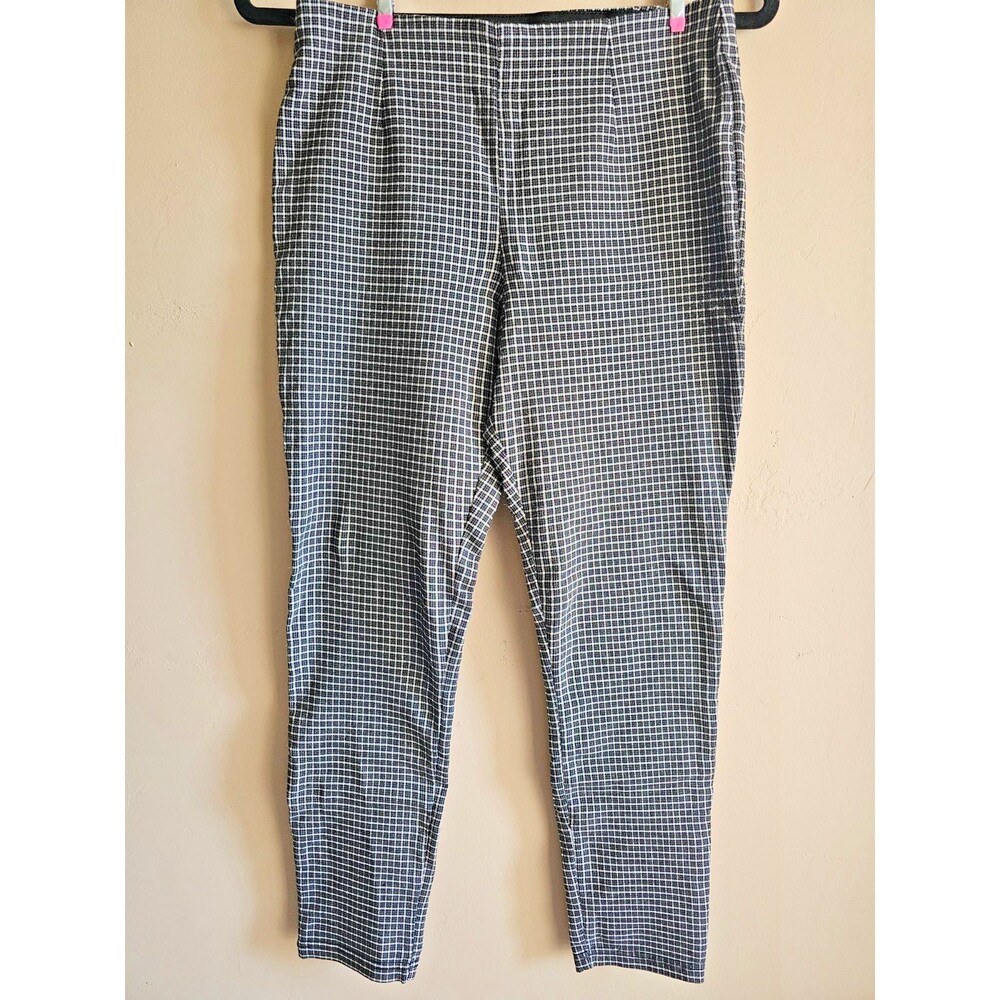 NWOT Calvin Klein black Houndstooth pattern Women's Stretch Pants,sz 8